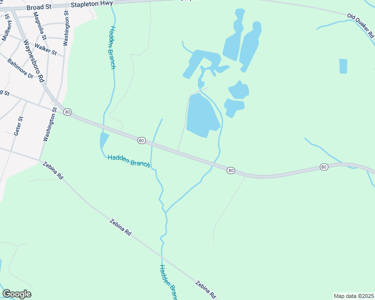 map of restaurants, bars, coffee shops, grocery stores, and more near 2223 Georgia 80 in Wrens