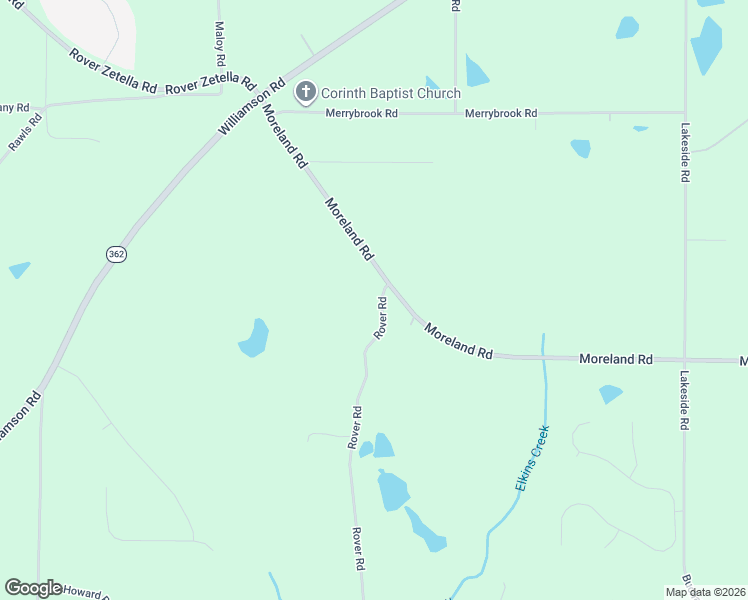 map of restaurants, bars, coffee shops, grocery stores, and more near 8 Rover Road in Williamson