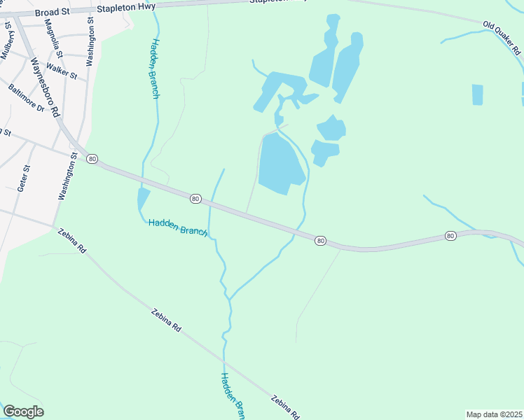 map of restaurants, bars, coffee shops, grocery stores, and more near 2223 Georgia 80 in Wrens