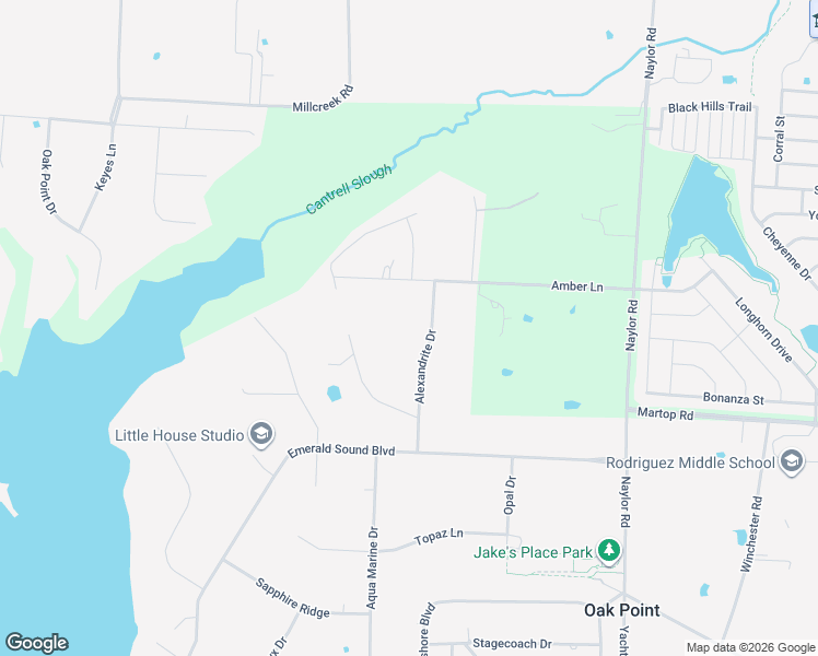 map of restaurants, bars, coffee shops, grocery stores, and more near 670 Alexandrite Drive in Oak Point