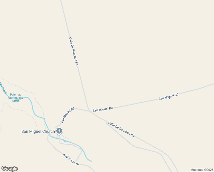 map of restaurants, bars, coffee shops, grocery stores, and more near San Miguel Road in Truth or Consequences