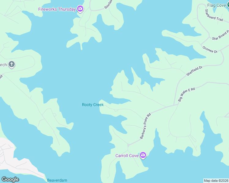 map of restaurants, bars, coffee shops, grocery stores, and more near 440 Dwain Ball Road in Sparta