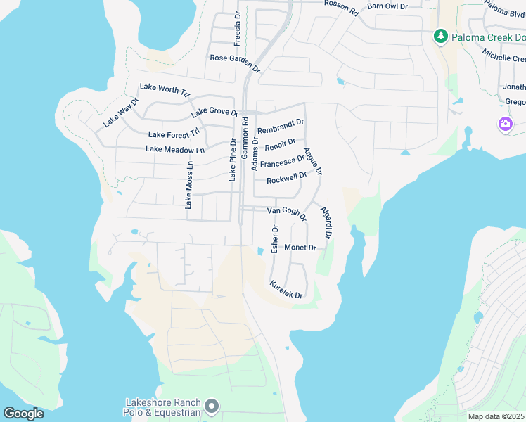 map of restaurants, bars, coffee shops, grocery stores, and more near 395 Dye Road in Little Elm