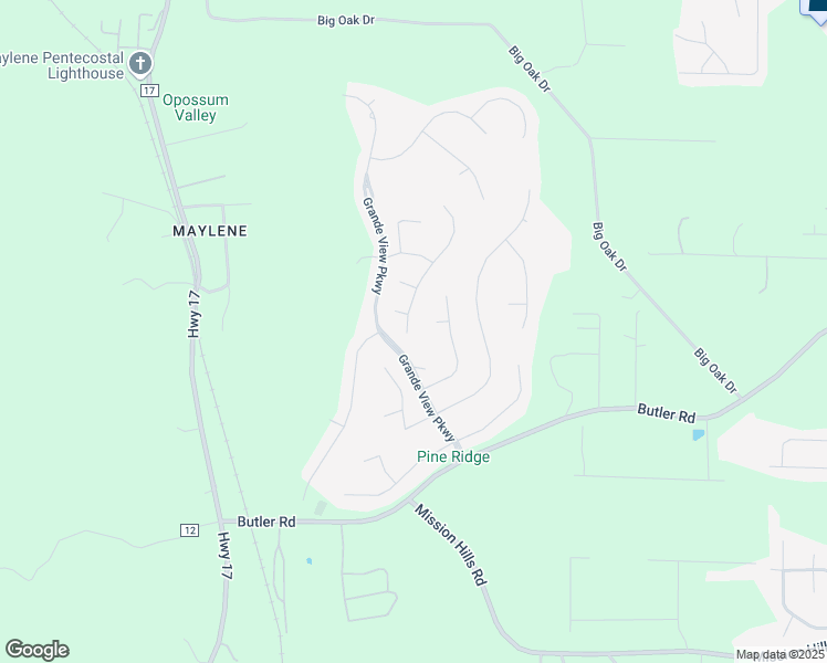 map of restaurants, bars, coffee shops, grocery stores, and more near 310 Lane Park Trail in Alabaster