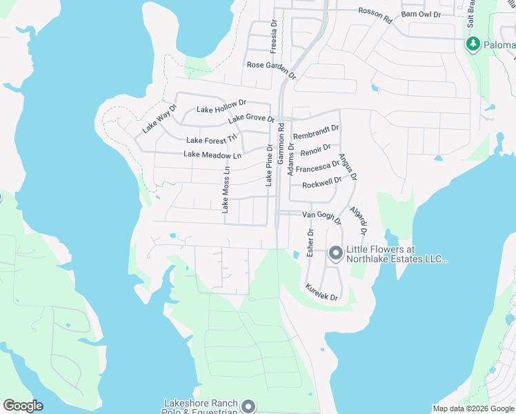 map of restaurants, bars, coffee shops, grocery stores, and more near 2100 Lake Hawthorne Trail in Little Elm