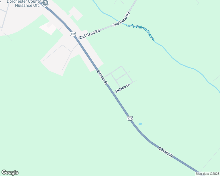 map of restaurants, bars, coffee shops, grocery stores, and more near 463 U.S. 178 in Harleyville