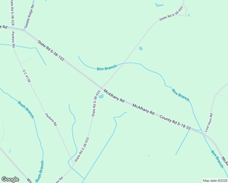 map of restaurants, bars, coffee shops, grocery stores, and more near 1737 McAlhany Road in Branchville