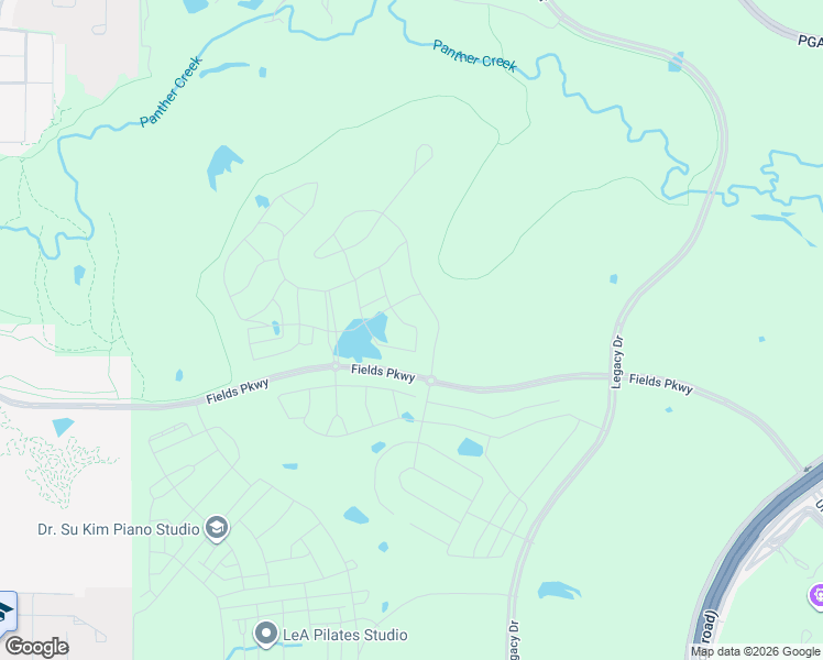 map of restaurants, bars, coffee shops, grocery stores, and more near Teel Parkway in Frisco