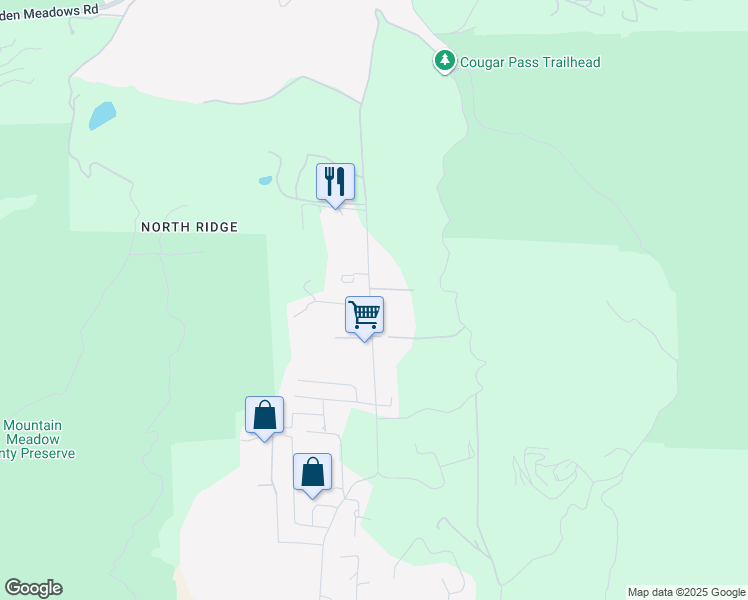 map of restaurants, bars, coffee shops, grocery stores, and more near 27005 North Broadway in Escondido