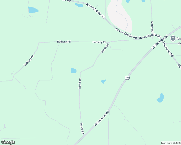 map of restaurants, bars, coffee shops, grocery stores, and more near 425 Rawls Road in Williamson