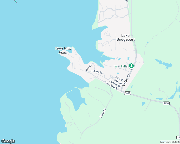 map of restaurants, bars, coffee shops, grocery stores, and more near 505 Elm Circle in Bridgeport