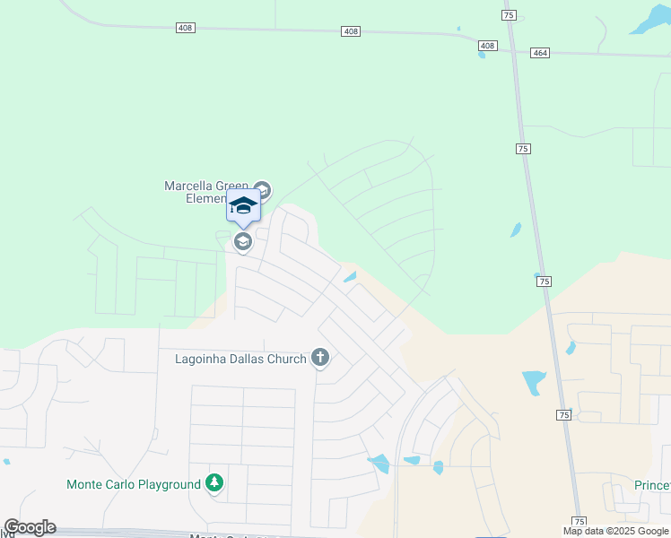 map of restaurants, bars, coffee shops, grocery stores, and more near 1318 Carlo Drive in Princeton