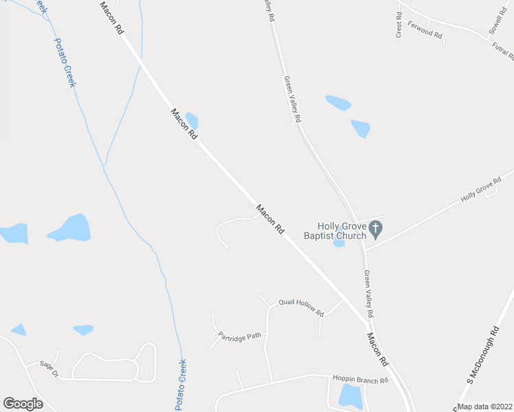 map of restaurants, bars, coffee shops, grocery stores, and more near 2371 Macon Road in Griffin