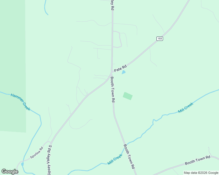 map of restaurants, bars, coffee shops, grocery stores, and more near 16971 Booth Town Road in Buhl