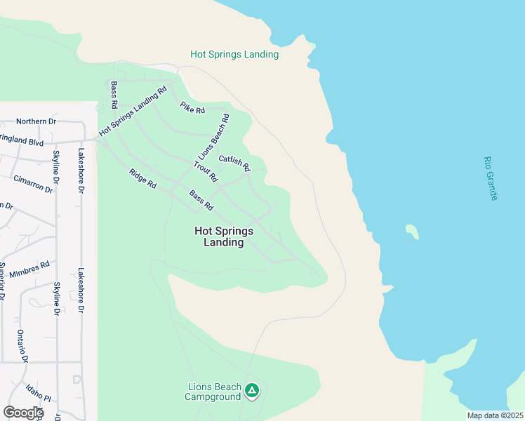map of restaurants, bars, coffee shops, grocery stores, and more near 300 Catfish Road in Elephant Butte