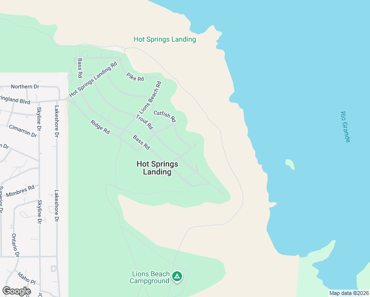 map of restaurants, bars, coffee shops, grocery stores, and more near 300-312 Catfish Road in Elephant Butte