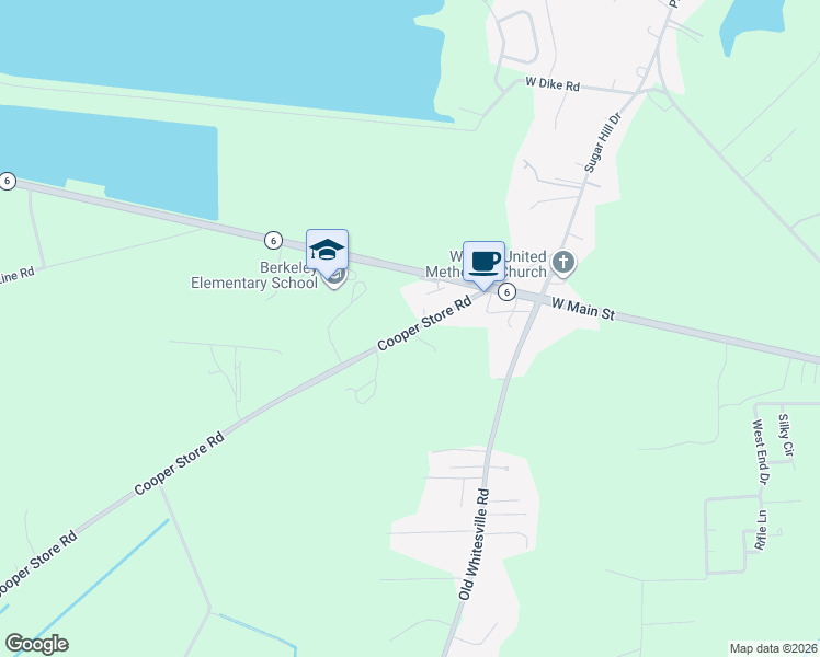 map of restaurants, bars, coffee shops, grocery stores, and more near 108 Cooper Store Road in Moncks Corner