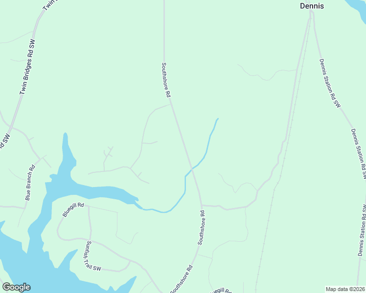 map of restaurants, bars, coffee shops, grocery stores, and more near Southshore Road in Eatonton