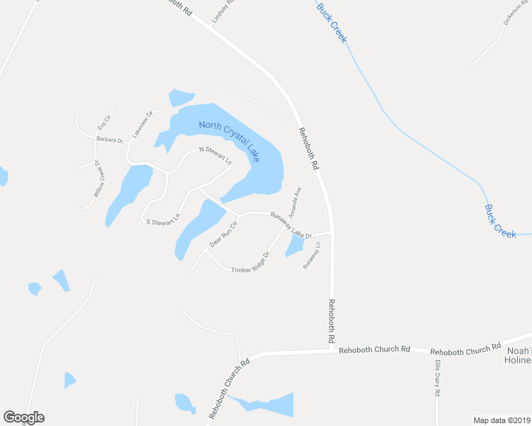map of restaurants, bars, coffee shops, grocery stores, and more near 208 Runaway Lake Drive in Griffin