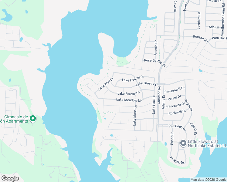map of restaurants, bars, coffee shops, grocery stores, and more near 826 Lake Forest Trail in Little Elm