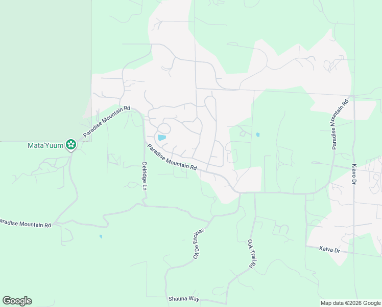 map of restaurants, bars, coffee shops, grocery stores, and more near 18750 Paradise Mountain Road in Valley Center