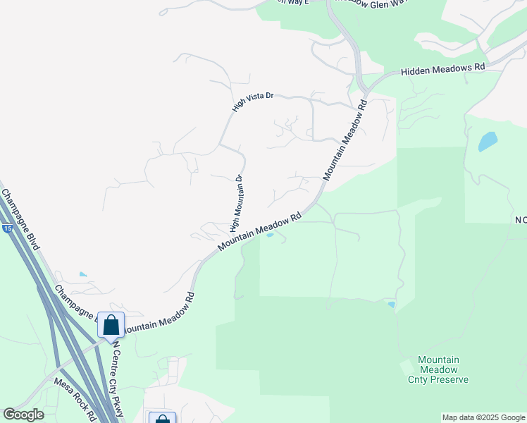 map of restaurants, bars, coffee shops, grocery stores, and more near 10111 Circle P Lane in Escondido
