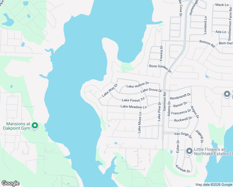 map of restaurants, bars, coffee shops, grocery stores, and more near 809 Lake Hollow Drive in Little Elm