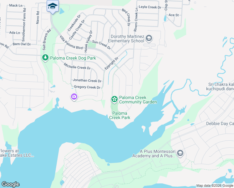 map of restaurants, bars, coffee shops, grocery stores, and more near 1825 Christopher Creek Drive in Little Elm