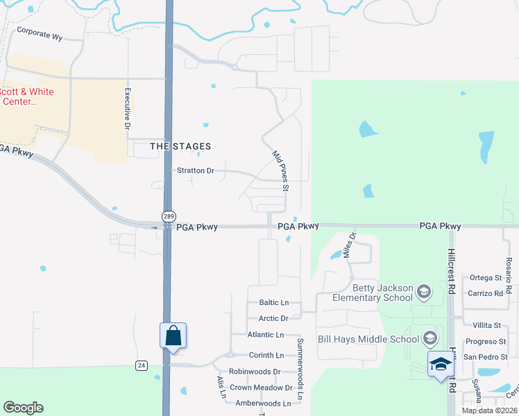 map of restaurants, bars, coffee shops, grocery stores, and more near 9700 Staffordshire Road in Frisco
