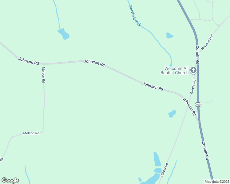 map of restaurants, bars, coffee shops, grocery stores, and more near 680 Johnson Road in Hogansville