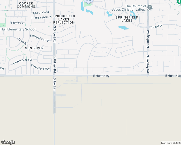 map of restaurants, bars, coffee shops, grocery stores, and more near 6963 South Santa Rita Way in Chandler