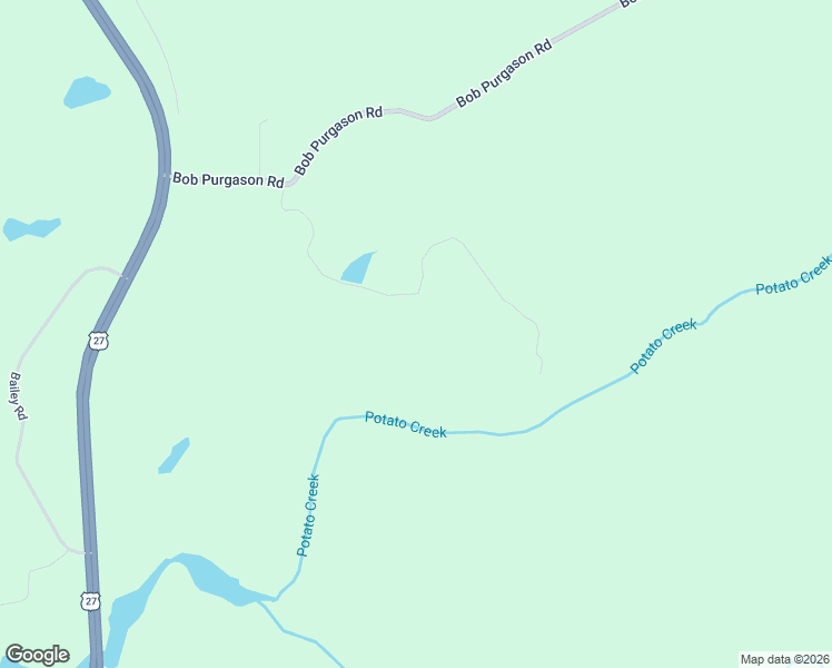 map of restaurants, bars, coffee shops, grocery stores, and more near 212 Bob Purgason Road in Hogansville