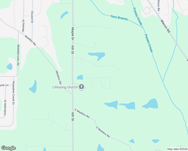 map of restaurants, bars, coffee shops, grocery stores, and more near 119 Cumberland Road in Griffin