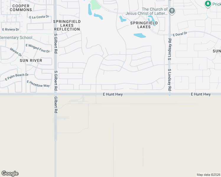 map of restaurants, bars, coffee shops, grocery stores, and more near 3470 East Gleneagle Place in Chandler