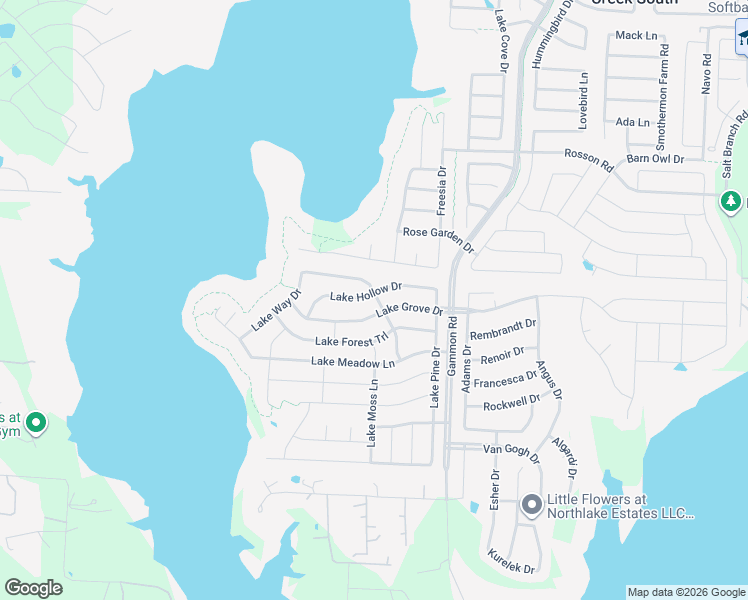 map of restaurants, bars, coffee shops, grocery stores, and more near 932 Lake Hollow Drive in Little Elm