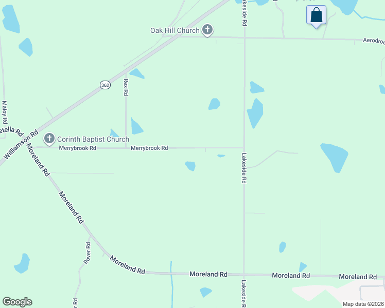 map of restaurants, bars, coffee shops, grocery stores, and more near 398 Merrybrook Road in Williamson