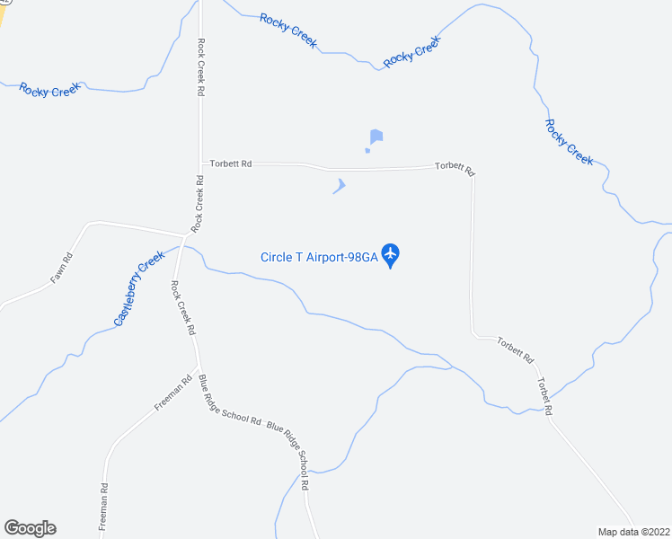 map of restaurants, bars, coffee shops, grocery stores, and more near 243 Torbett Road in Forsyth