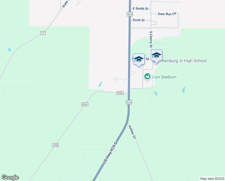map of restaurants, bars, coffee shops, grocery stores, and more near 124 Ashley Road 416 in Hamburg