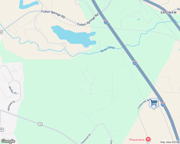 map of restaurants, bars, coffee shops, grocery stores, and more near 412 Forest Hills Place in Alabaster