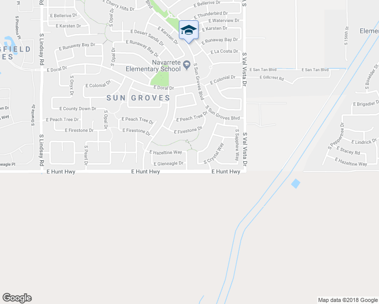 map of restaurants, bars, coffee shops, grocery stores, and more near 6933 South Ruby Drive in Chandler