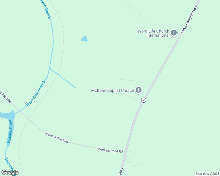 map of restaurants, bars, coffee shops, grocery stores, and more near 252 McBean Church Road in Waynesboro