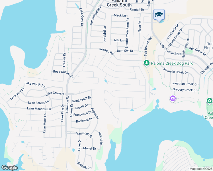 map of restaurants, bars, coffee shops, grocery stores, and more near 1413 Macaw Court in Little Elm
