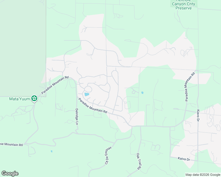 map of restaurants, bars, coffee shops, grocery stores, and more near Skyline Terrace in Valley Center