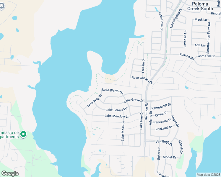 map of restaurants, bars, coffee shops, grocery stores, and more near 833 Lake Worth Trail in Little Elm