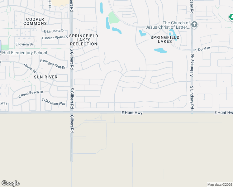 map of restaurants, bars, coffee shops, grocery stores, and more near 6863 South Santa Rita Way in Chandler