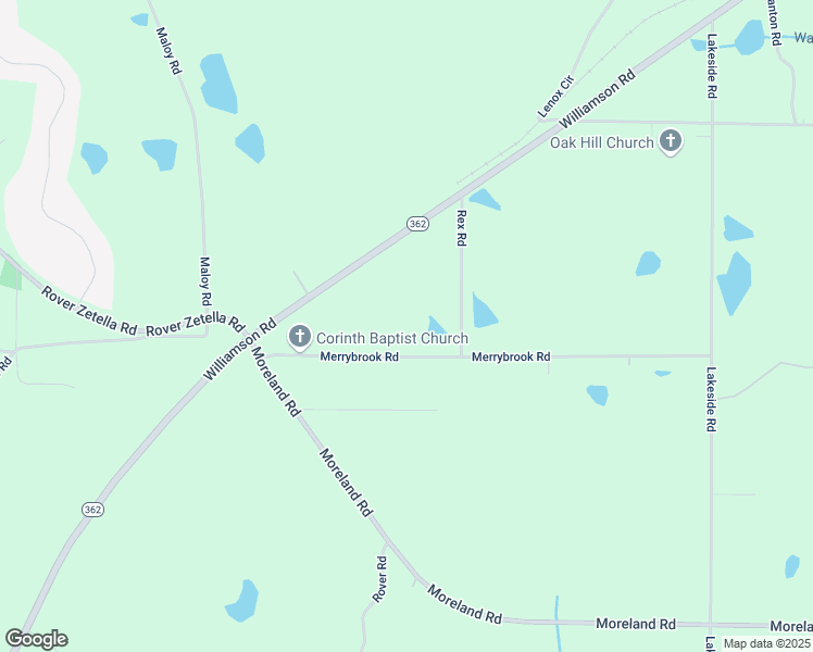 map of restaurants, bars, coffee shops, grocery stores, and more near 2196 Williamson Zebulon Road in Griffin