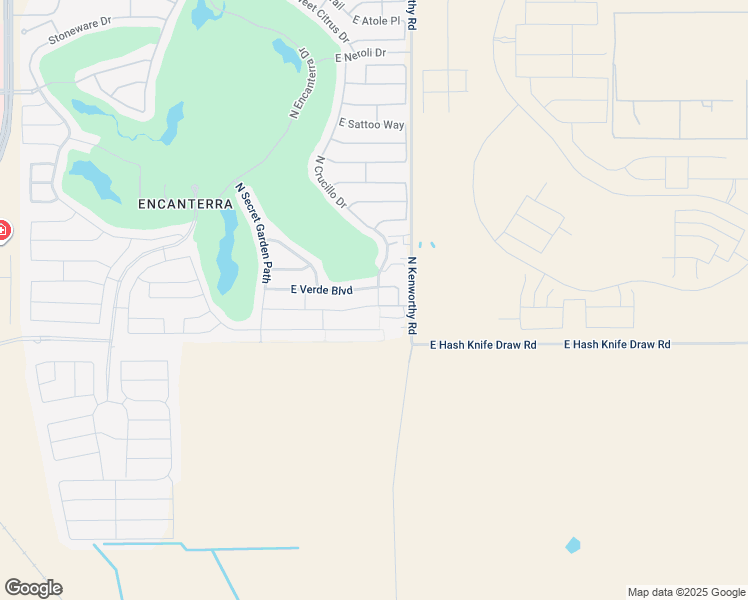 map of restaurants, bars, coffee shops, grocery stores, and more near 1684 East Elysian Pass in San Tan Valley