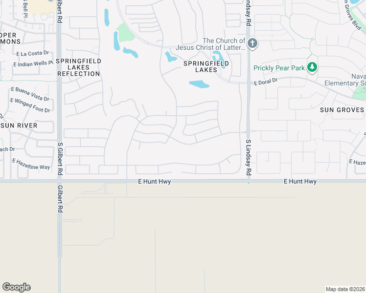 map of restaurants, bars, coffee shops, grocery stores, and more near 3719 East Peach Tree Drive in Chandler