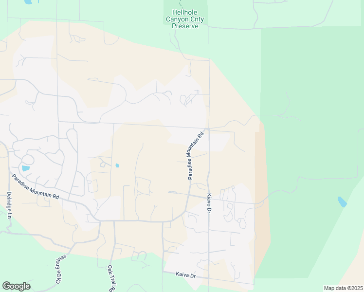 map of restaurants, bars, coffee shops, grocery stores, and more near 19336 Paradise Mountain Road in Valley Center