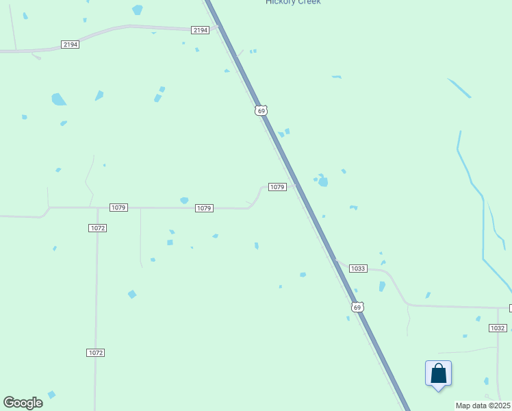 map of restaurants, bars, coffee shops, grocery stores, and more near 1413 County Road 1079 in Greenville
